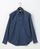 【ジョセフ アブード/JOSEPH ABBOUD / MEN】の【ソフトな着心地/I単品羽織にも】 コーデュロイフラワープリント シャツ ブルー系5|ID: prp329100003620819 ipo3291000000028716276