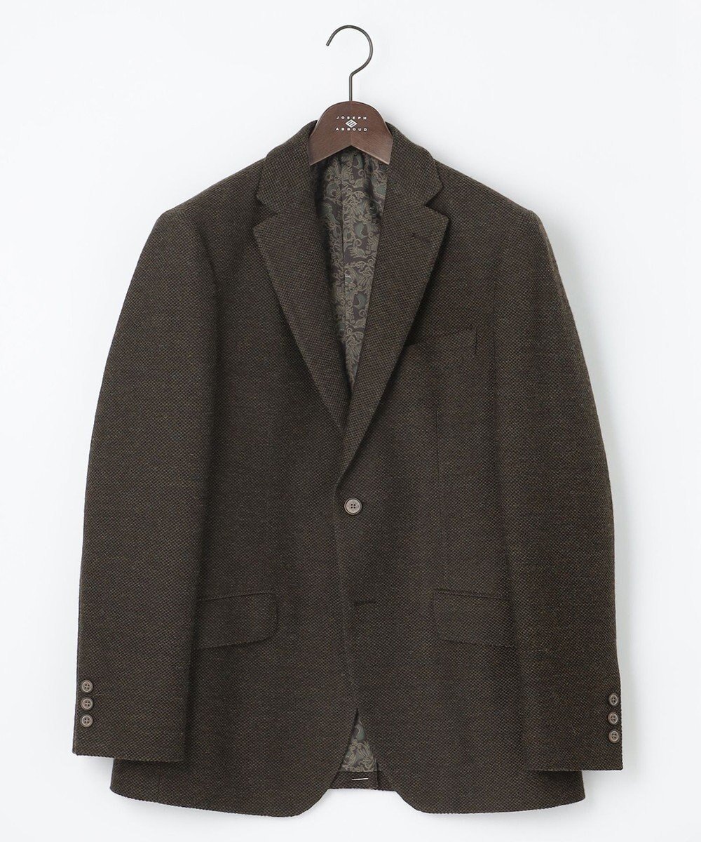 【ジョセフ アブード/JOSEPH ABBOUD / MEN】の【軽量/ストレッチ/JAPANファブリック】 ミックス カラーツィード ジャケット インテリア・キッズ・メンズ・レディースファッション・服の通販 founy(ファニー) 　ファッション　Fashion　メンズファッション　MEN　アウター　Coats Outerwear/Men　テーラードジャケット　Tailored Jackets　軽量　Lightweight　シンプル　Simple　ジャケット　Jacket　ジャージー　Jersey　ストレッチ　Stretch　スマート　Smart　ツィード　Tweed　ファブリック　Fabric　フラップ　Flap　プリント　Print　ポケット　Pocket　ミックス　Mix　ループ　Loop　A/W・秋冬　Aw・Autumn/Winter・Fw・Fall-Winter　再入荷　Restock/Back In Stock/Re Arrival　カーキ系|ID: prp329100003620847 ipo3291000000029842667