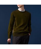 【23区 ゴルフ/23区GOLF / MEN】の【MEN】【ウォッシャブル】サドルショルダー クルーニット カーキ系|ID: prp329100003620865 ipo3291000000028716647