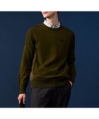 【23区 ゴルフ/23区GOLF / MEN】の【MEN】【ウォッシャブル】サドルショルダー クルーニット カーキ系|ID: prp329100003620865 ipo3291000000029842881