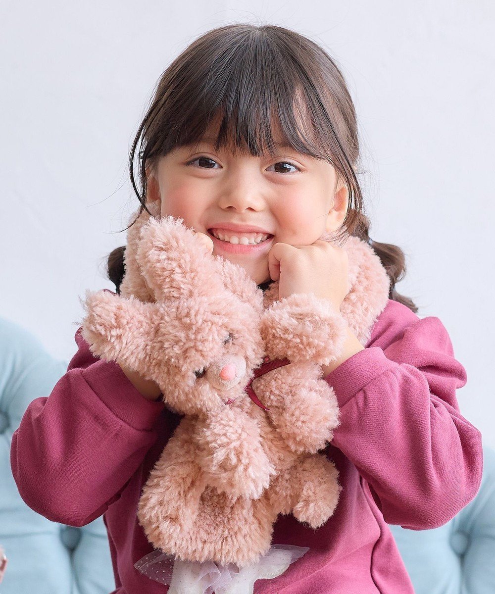 【エニファム/any FAM / KIDS】のアニマル ふわふわ マフラー 人気、トレンドファッション・服の通販 founy(ファニー) 　ファッション　Fashion　キッズファッション　KIDS　アニマル　Animal　スヌード　Snood　スマホ　Smartphone　ネコ　Cat　人気　Popularity　防寒　Cold Protection　マフラー　Scarf　A/W・秋冬　Aw・Autumn/Winter・Fw・Fall-Winter　再入荷　Restock/Back In Stock/Re Arrival　おすすめ　Recommend　ギフト プレゼント　Gift Present　 other-1|ID: prp329100003620892 ipo3291000000029384330