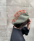 【ジェネラルデザインストア/general design store】の【MANIERA】ロープベレー OLIVE/ORANGE|ID: prp329100003628288 ipo3291000000028365998