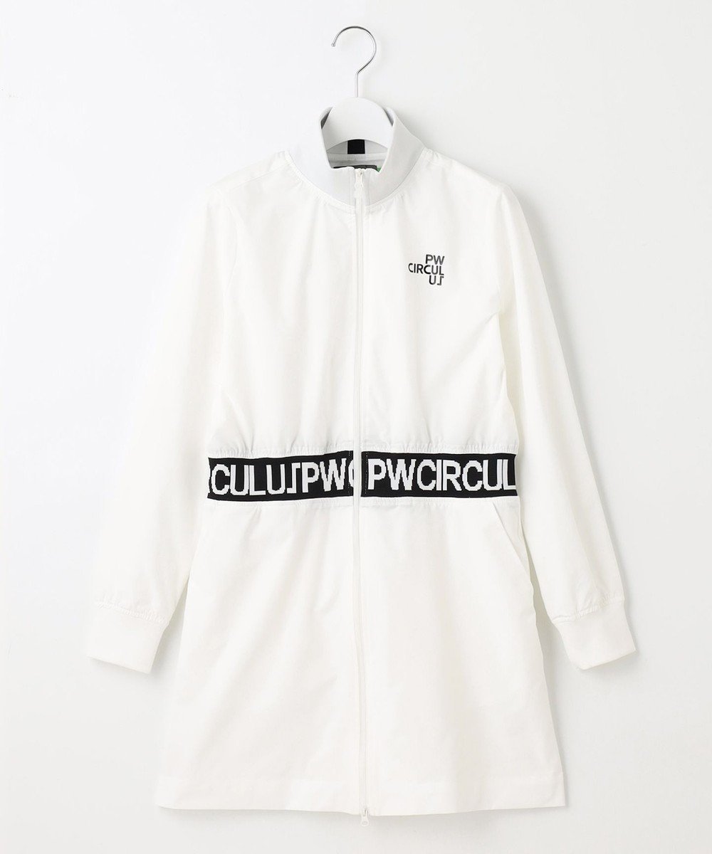 【ピーダブリュサーキュラス/PW CIRCULUS】の【限定コラボアイテム】ZIP UP WOVEN DRESS 人気、トレンドファッション・服の通販 founy(ファニー) 　ファッション　Fashion　レディースファッション　WOMEN　ワンピース　Dress　ドレス　Party Dresses　A/W・秋冬　Aw・Autumn/Winter・Fw・Fall-Winter　ゴルフ　Golf　ダブル　Double　ドレス　Dress　 other-1|ID: prp329100003630209 ipo3291000000028364804