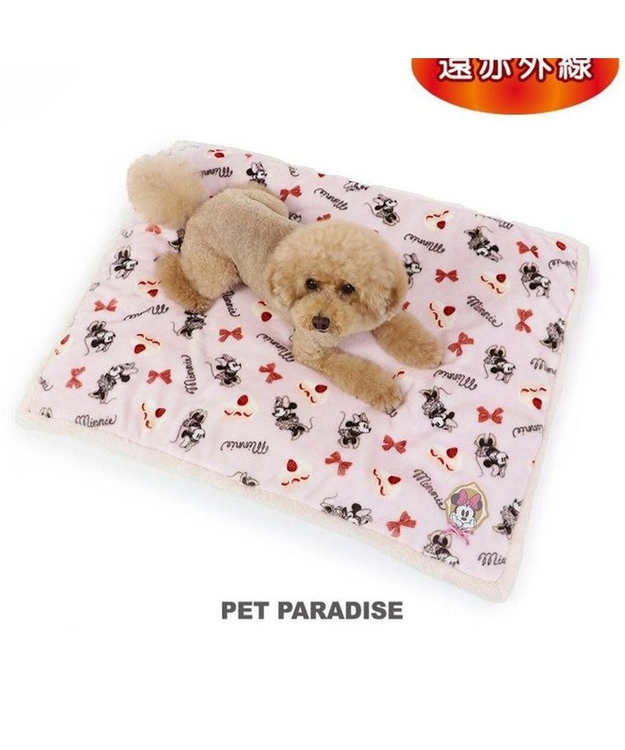 【ペットパラダイス/PET PARADISE / GOODS】のディズニーミニーマウス 遠赤外線 ボアマット 《ケーキ柄 》(80×60cm) インテリア・キッズ・メンズ・レディースファッション・服の通販 founy(ファニー) https://founy.com/ キャラクター Character 犬 Dog 猫 Cat 防寒 Cold Protection ホーム・キャンプ・アウトドア・お取り寄せ Home,Garden,Outdoor,Camping Gear ペットグッズ Pet Supplies |ID: prp329100003630223 ipo3291000000026814049