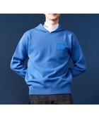 【23区 ゴルフ/23区GOLF / MEN】の【MEN】【ウォッシャブル】スヌード付き 裏モールパーカー ニット サックスブルー系|ID: prp329100003635477 ipo3291000000029843094