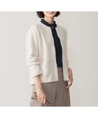 【ジェイ プレス/J.PRESS】の【洗える】BOUCLE BLOUSON ニット アウター アイボリー系|ID: prp329100003636714 ipo3291000000028367009