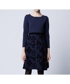 【トッカ/TOCCA】の【洗える!】FLORA KNIT DRESS ニットドレス ネイビー系|ID:prp329100003636796