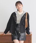 【アースミュージックアンドエコロジー/earth music&ecology】のパーカー付きミリタリーブルゾン 人気、トレンドファッション・服の通販 founy(ファニー) ファッション Fashion レディースファッション WOMEN アウター Coat Outerwear ジャケット Jackets ブルゾン Blouson/Jackets NEW・新作・新着・新入荷 New Arrivals A/W・秋冬 Aw・Autumn/Winter・Fw・Fall-Winter おすすめ Recommend ジャケット Jacket ドローコード Draw Cord パーカー Hoodie フェミニン Feminine ブルゾン Blouson ポケット Pocket ミリタリー Military レース Race ロング Long thumbnail Black|ID: prp329100003637870 ipo3291000000029179362