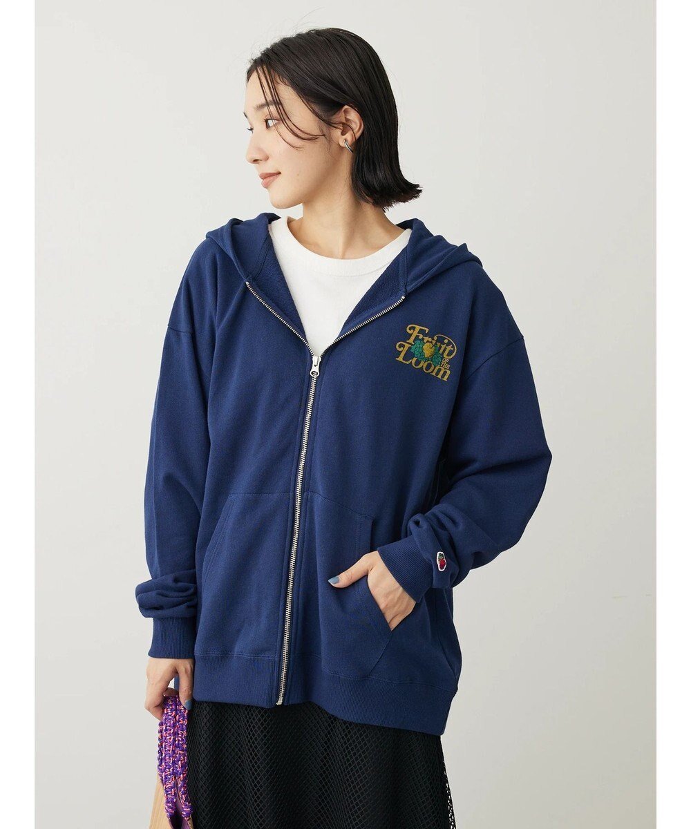 【グリーンパークス/Green Parks】のFRUIT OF THE LOOM ロゴパーカー 人気、トレンドファッション・服の通販 founy(ファニー) 　ファッション　Fashion　レディースファッション　WOMEN　トップス・カットソー　Tops/Tshirt　カーディガン　Cardigans　パーカ　Sweats　A/W・秋冬　Aw・Autumn/Winter・Fw・Fall-Winter　カーディガン　Cardigan　パーカー　Hoodie　プリント　Print　ポケット　Pocket　ロング　Long　ワンポイント　One Point　 other-1|ID: prp329100003637894 ipo3291000000028368091