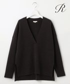 【23区/NIJYUSANKU】の【R(アール)】カシミヤブレンド Vネックニット ダークブラウン系|ID: prp329100003640518 ipo3291000000028364276