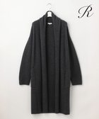 【23区/NIJYUSANKU】の【R(アール)】カシミヤブレンド ニットアウター グレー系|ID: prp329100003640519 ipo3291000000028364289