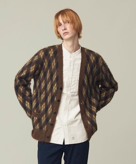 【ジェイ プレス/J.PRESS / MEN】の【WEB限定カラー有】モヘアヤーン アーガイルカーディガン 人気、トレンドファッション・服の通販 founy(ファニー) ファッション Fashion メンズファッション MEN トップス・カットソー Tops/Tshirt/Men カーディガン Cardigans カーディガン Cardigan ジャカード Jacquard ジャケット Jacket ダブル Double フィット Fit 防寒 Cold Protection モヘア Mohair レギュラー Regular A/W・秋冬 Aw・Autumn/Winter・Fw・Fall-Winter おすすめ Recommend |ID:prp329100003640610