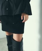 【グレース コンチネンタル/GRACE CONTINENTAL】のウールパイルスカート 人気、トレンドファッション・服の通販 founy(ファニー) ファッション Fashion レディースファッション WOMEN スカート Skirt A/W・秋冬 Aw・Autumn/Winter・Fw・Fall-Winter おすすめ Recommend シンプル Simple ジャケット Jacket トレンド Trend ミニスカート Mini Skirt メタル Metal thumbnail ブラック|ID: prp329100003643144 ipo3291000000028362984