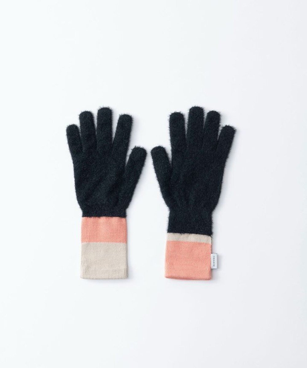 【トリコテ/Tricote】のBORDER ASYMMETRY GLOVES/ボーダーアシンメトリーグローブ インテリア・キッズ・メンズ・レディースファッション・服の通販 founy(ファニー) 　ファッション　Fashion　レディースファッション　WOMEN　手袋　Gloves　A/W・秋冬　Aw・Autumn/Winter・Fw・Fall-Winter　S/S・春夏　Ss・Spring/Summer　おすすめ　Recommend　アクセサリー　Accessories　クール　Cool　タンブラー　Tumbler　ボーダー　Border　エレガント 上品　Elegant　夏　Summer　99BLACK|ID: prp329100003643248 ipo3291000000025157710