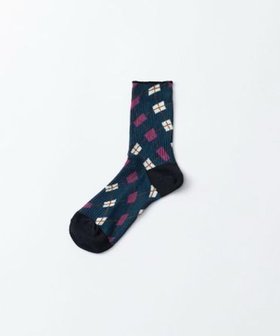 【トリコテ/Tricote / MEN】のARGYLE LINK SOCKS/アーガイルリンクソックス 人気、トレンドファッション・服の通販 founy(ファニー) ファッション Fashion メンズファッション MEN シューズ・靴 Shoes/Men おすすめ Recommend クール Cool スーツ Suit ソックス Socks タンブラー Tumbler プリント Print |ID:prp329100003643289