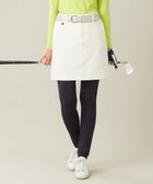 【23区 ゴルフ/NIJYUSANKU GOLF】の【WOMEN】【ストレッチ】ポンチ スカート ホワイト系|ID: prp329100003646561 ipo3291000000028362380