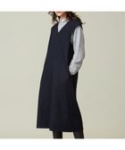 【ジェイプレスヨークストリート/J.PRESS YORK STREET】の【WOMEN】ショルダータックジャンパースカート 人気、トレンドファッション・服の通販 founy(ファニー) ファッション Fashion レディースファッション WOMEN スカート Skirt A/W・秋冬 Aw・Autumn/Winter・Fw・Fall-Winter おすすめ Recommend クラシック Classic シンプル Simple スウェット Sweat タートル Turtle フロント Front プリント Print 再入荷 Restock/Back In Stock/Re Arrival thumbnail ネイビー系|ID: prp329100003646596 ipo3291000000028362498