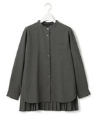 【ジェイプレスヨークストリート/J.PRESS YORK STREET】の【WOMEN】バックプリーツ ブラウス 人気、トレンドファッション・服の通販 founy(ファニー) ファッション Fashion レディースファッション WOMEN トップス・カットソー Tops/Tshirt シャツ/ブラウス Shirts/Blouses A/W・秋冬 Aw・Autumn/Winter・Fw・Fall-Winter プリーツ Pleats 今季 This Season thumbnail グレー系|ID: prp329100003646612 ipo3291000000028362534