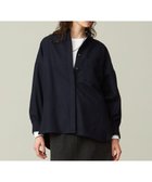 【ジェイプレスヨークストリート/J.PRESS YORK STREET】の【WOMEN】バンドカラーブラウス 人気、トレンドファッション・服の通販 founy(ファニー) ファッション Fashion レディースファッション WOMEN トップス・カットソー Tops/Tshirt シャツ/ブラウス Shirts/Blouses A/W・秋冬 Aw・Autumn/Winter・Fw・Fall-Winter おすすめ Recommend ジャケット Jacket thumbnail ネイビー系|ID: prp329100003646616 ipo3291000000028362546