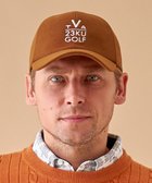 【23区 ゴルフ/NIJYUSANKU GOLF】の【UNISEX】フランネル ナンバリング キャップ 人気、トレンドファッション・服の通販 founy(ファニー) ファッション Fashion レディースファッション WOMEN 帽子 Hats ユニセックス Unisex キャップ Cap スポーティ Sporty 帽子 Hat 秋 Autumn/Fall thumbnail キャメル系|ID: prp329100003646669 ipo3291000000024116970