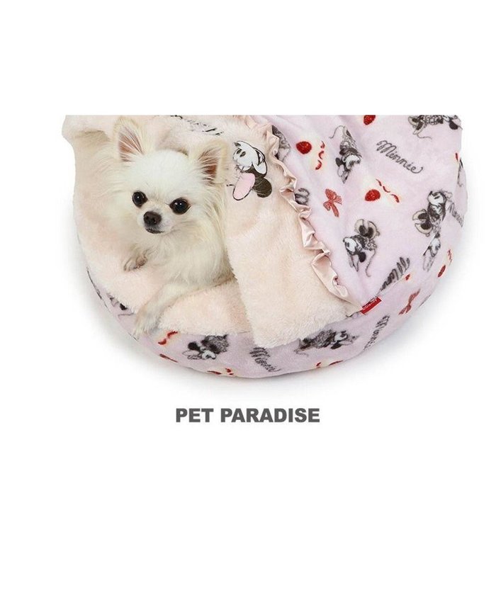 【ペットパラダイス/PET PARADISE / GOODS】のディズニー ミニーマウス 丸形寝袋 遠赤外線 《ケーキ柄》 50cm インテリア・キッズ・メンズ・レディースファッション・服の通販 founy(ファニー) https://founy.com/ 冬 Winter 犬 Dog 猫 Cat 秋 Autumn/Fall 防寒 Cold Protection ホーム・キャンプ・アウトドア・お取り寄せ Home,Garden,Outdoor,Camping Gear ペットグッズ Pet Supplies |ID: prp329100003647646 ipo3291000000026595462