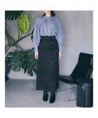 【イェッカ ヴェッカ/YECCA VECCA】のジャカードIラインスカート 人気、トレンドファッション・服の通販 founy(ファニー) ファッション Fashion レディースファッション WOMEN スカート Skirt A/W・秋冬 Aw・Autumn/Winter・Fw・Fall-Winter おすすめ Recommend シンプル Simple ジャカード Jacquard スウェット Sweat ストレート Straight フィット Fit ポケット Pocket ロング Long thumbnail Black|ID: prp329100003651626 ipo3291000000028366674