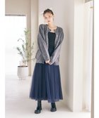 【イェッカ ヴェッカ/YECCA VECCA】のチュールロングスカート 人気、トレンドファッション・服の通販 founy(ファニー) ファッション Fashion レディースファッション WOMEN スカート Skirt ロングスカート Long Skirt A/W・秋冬 Aw・Autumn/Winter・Fw・Fall-Winter おすすめ Recommend コンパクト Compact チュール Tulle thumbnail Navy|ID: prp329100003651627 ipo3291000000028366681