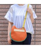 【ツモリチサト キャリー/tsumori chisato CARRY】のネコかおウレタン ショルダーバッグ 小サイズ 猫モチーフ オレンジ|ID: prp329100003651698 ipo3291000000029647197