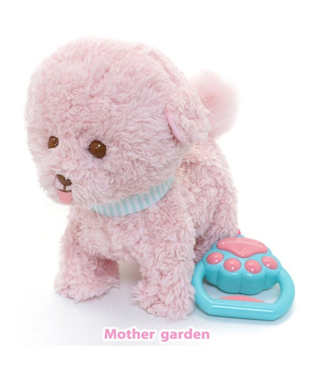 【マザーガーデン/Mother garden / KIDS】のマザーガーデン とことこおさんぽシリーズ 《 ビション 桃 》 単品 インテリア・キッズ・メンズ・レディースファッション・服の通販 founy(ファニー) 　ファッション　Fashion　キッズファッション　KIDS　ガーデン　Garden　犬　Dog　クリスマス X'mas　Christmas Xmas　ギフト プレゼント　Gift Present　ビション 桃|ID: prp329100003653371 ipo3291000000029382943