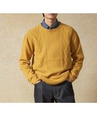 【ジェイ プレス/J.PRESS / MEN】の【Cash Lamb s Wool】ケーブルクルーネック ニット イエロー系|ID: prp329100003655157 ipo3291000000028703963