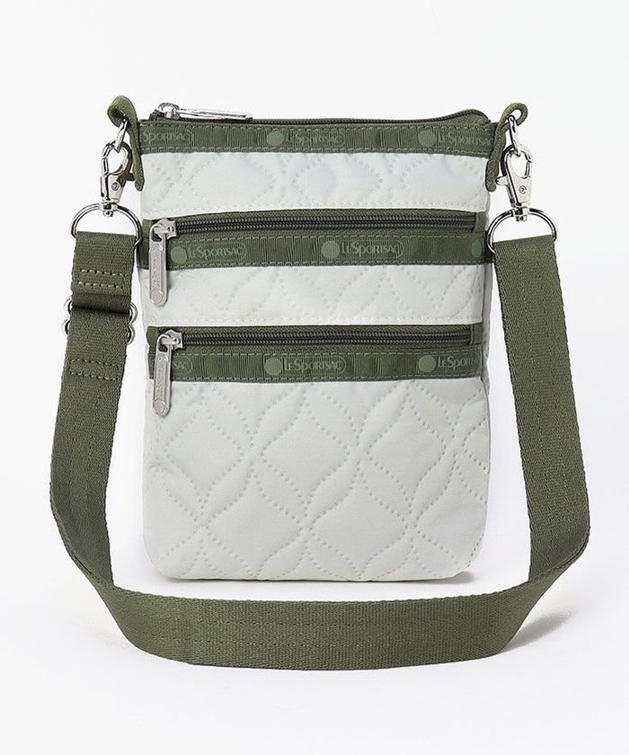 【レスポートサック/LeSportsac】の3 ZIP CROSSBODY/ウェイビーデボスオフホワイト インテリア・キッズ・メンズ・レディースファッション・服の通販 founy(ファニー) https://founy.com/ ファッション Fashion レディースファッション WOMEN おすすめ Recommend アウトドア Outdoor ウェーブ Wave スマート Smart ポケット Pocket 旅行 Travel 無地 Plain Color 財布 Wallet |ID: prp329100003655952 ipo3291000000028361613