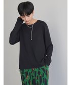 【アメリカンホリック/AMERICAN HOLIC】のDaily クルーネックカットプルオーバー 人気、トレンドファッション・服の通販 founy(ファニー) ファッション Fashion レディースファッション WOMEN トップス・カットソー Tops/Tshirt シャツ/ブラウス Shirts/Blouses ロング / Tシャツ T-Shirts プルオーバー Pullover カットソー Cut and Sewn A/W・秋冬 Aw・Autumn/Winter・Fw・Fall-Winter S/S・春夏 Ss・Spring/Summer カットソー Cut And Sew 夏 Summer thumbnail Black|ID: prp329100003656016 ipo3291000000028360570