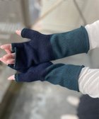 【ジェネラルデザインストア/general design store】の【カシミヤ100%/ユニセックス/general design made】2トーンハンドウォーマー GREEN|ID: prp329100003656054 ipo3291000000028143164