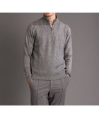 【ジョセフ アブード/JOSEPH ABBOUD / MEN】のカシミヤブレンド ハイネック ZIP プルオーバーニット 人気、トレンドファッション・服の通販 founy(ファニー) ファッション Fashion メンズファッション MEN トップス・カットソー Tops/Tshirt/Men ニット Knit Tops A/W・秋冬 Aw・Autumn/Winter・Fw・Fall-Winter カシミヤ Cashmere ジャケット Jacket セーター Sweater ハイネック High Neck ヘリンボーン Herringbone thumbnail ライトグレー系|ID: prp329100003656096 ipo3291000000027412602