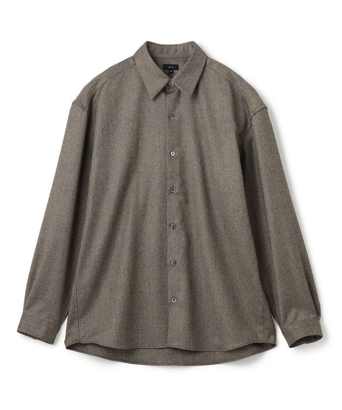 【ジョゼフ オム/JOSEPH HOMME / MEN】のWOOL CASHMERE TWILL SHIRT インテリア・キッズ・メンズ・レディースファッション・服の通販 founy(ファニー) https://founy.com/ ファッション Fashion メンズファッション MEN トップス・カットソー Tops/Tshirt/Men シャツ Shirts A/W・秋冬 Aw・Autumn/Winter・Fw・Fall-Winter カシミヤ Cashmere シンプル Simple ツイル Twill ドレープ Drape ラウンド Round |ID: prp329100003657851 ipo3291000000029842810