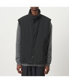 【エイトン/ATON】のTECHNO COTTON リサイクルウールパテッドベスト - UNISEX 人気、トレンドファッション・服の通販 founy(ファニー) ファッション Fashion レディースファッション WOMEN アウター Coat Outerwear ジャケット Jackets カシミヤ Cashmere ジャケット Jacket スタンド Stand タフタ Taffeta ダウン Down ベスト Vest ユニセックス Unisex ラウンド Round A/W・秋冬 Aw・Autumn/Winter・Fw・Fall-Winter thumbnail BLACK|ID: prp329100003657889 ipo3291000000026994602