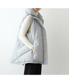 【ケーダブルディー/KWD】の【日本製/高品質ダウン】STAND COLLAR DOWN VEST グリーンダウン スタンドカラーダウンベスト アイスグレー|ID: prp329100003658470 ipo3291000000028444105