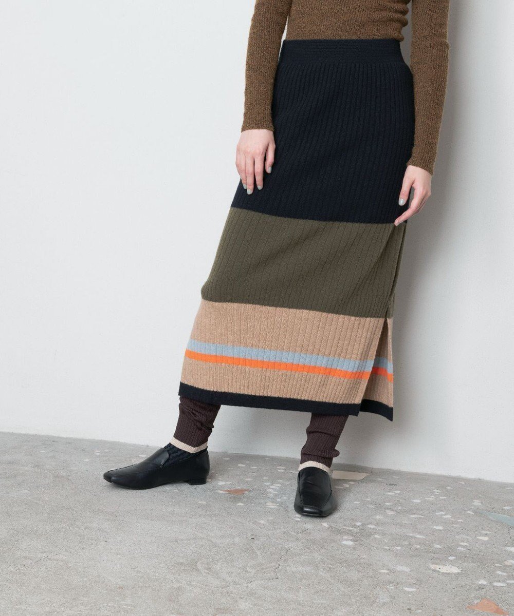 【トリコテ/Tricote】のPLAIN RIB MULTI SKIRT/無地リブMULTI SKIRT インテリア・キッズ・メンズ・レディースファッション・服の通販 founy(ファニー) 　ファッション　Fashion　レディースファッション　WOMEN　スカート　Skirt　A/W・秋冬　Aw・Autumn/Winter・Fw・Fall-Winter　S/S・春夏　Ss・Spring/Summer　おすすめ　Recommend　アクセサリー　Accessories　スリット　Slit　タンブラー　Tumbler　ミックス　Mix　夏　Summer　無地　Plain Color　99BLACK|ID: prp329100003664112 ipo3291000000028352064