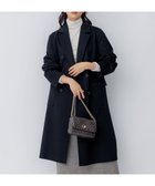 【23区/NIJYUSANKU】のLOROPIANA(ロロピアーナ) スーパー ウール チェスターコート 人気、トレンドファッション・服の通販 founy(ファニー) ファッション Fashion レディースファッション WOMEN アウター Coat Outerwear コート Coats ジャケット Jackets チェスターコート Top Coat イタリア Italy 軽量 Lightweight ジャケット Jacket スタイリッシュ Stylish ストレート Straight ダブル Double チェスターコート Chester Coat ハンド Hand フロント Front ポケット Pocket A/W・秋冬 Aw・Autumn/Winter・Fw・Fall-Winter 冬 Winter 再入荷 Restock/Back In Stock/Re Arrival 2023年 2023 2023-2024秋冬・A/W Aw/Autumn/Winter//Fw/Fall-Winter/2023-2024 エレガント 上品 Elegant thumbnail ブラック系|ID: prp329100003666165 ipo3291000000029361309