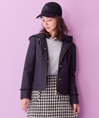 【トッカ/TOCCA】のLAURA キルティングショートコート ブラック系|ID:prp329100003666189