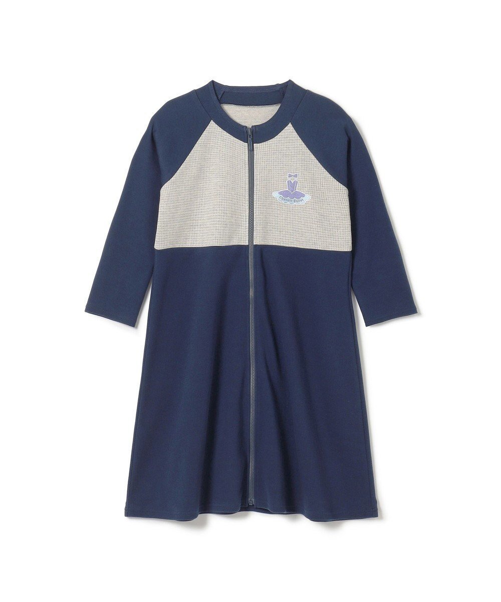 【チャコット/Chacott / KIDS】のジップアップワンピース 人気、トレンドファッション・服の通販 founy(ファニー) 　ファッション　Fashion　キッズファッション　KIDS　ワンピース　Dress/Kids　ギャザー　Gather　シンプル　Simple　ジャカード　Jacquard　 other-1|ID: prp329100003667869 ipo3291000000029064500