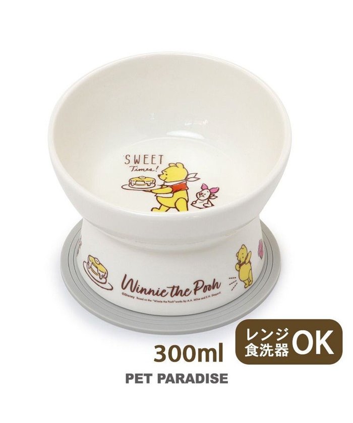 【ペットパラダイス/PET PARADISE / GOODS】のディズニー くまのプーさん 高さのある フードボウル インテリア・キッズ・メンズ・レディースファッション・服の通販 founy(ファニー) https://founy.com/ キャラクター Character 皿 Dish 犬 Dog ホーム・キャンプ・アウトドア・お取り寄せ Home,Garden,Outdoor,Camping Gear ペットグッズ Pet Supplies |ID: prp329100003667872 ipo3291000000027764946