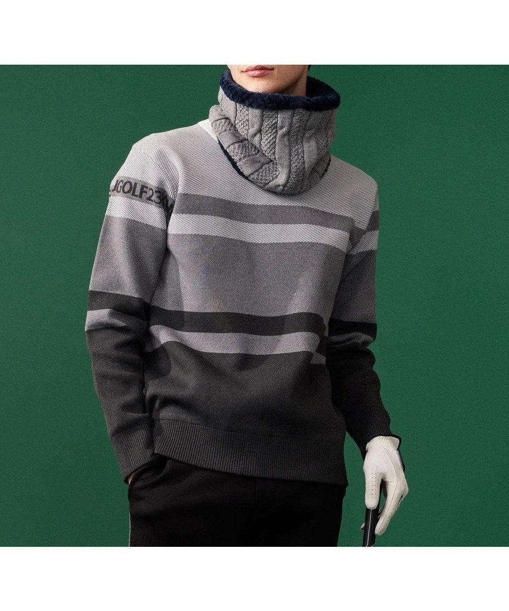 【23区 ゴルフ/23区GOLF / MEN】の【MEN】【洗える】カラーブロック 裏付き ニット 人気、トレンドファッション・服の通販 founy(ファニー) 　ファッション　Fashion　メンズファッション　MEN　トップス・カットソー　Tops/Tshirt/Men　ニット　Knit Tops　A/W・秋冬　Aw・Autumn/Winter・Fw・Fall-Winter　インナー　Inner　クール　Cool　スポーティ　Sporty　セーター　Sweater　タートル　Turtle　トレーナー　Trainer　ブロッキング　Blocking　ブロック　Block　ボーダー　Border　人気　Popularity　洗える　Washable　軽量　Lightweight　 other-1|ID: prp329100003668967 ipo3291000000027412725