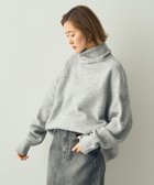 【イェッカ ヴェッカ/YECCA VECCA】のオフタートルネックソフトニット Gray Mixture|ID: prp329100003670972 ipo3291000000028813759