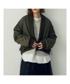 【イェッカ ヴェッカ/YECCA VECCA】のリブMIXデザインブルゾン Khaki|ID: prp329100003672451 ipo3291000000028350794