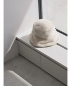 【アメリカンホリック/AMERICAN HOLIC】のファーハット 人気、トレンドファッション・服の通販 founy(ファニー) ファッション Fashion レディースファッション WOMEN 帽子 Hats シンプル Simple フェイクファー Faux Fur 帽子 Hat thumbnail Ivory|ID: prp329100003672491 ipo3291000000024298263