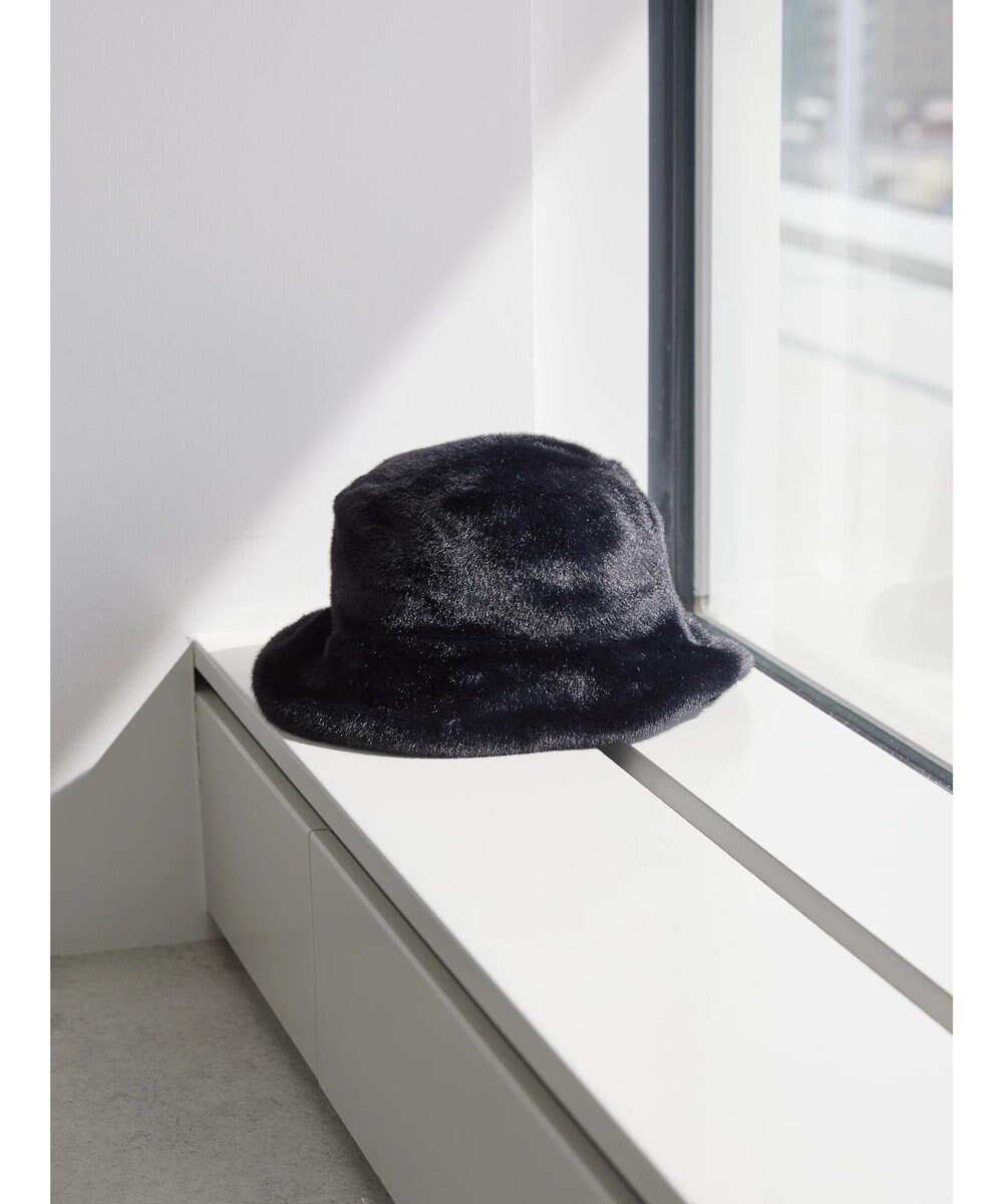 【アメリカンホリック/AMERICAN HOLIC】のファーハット インテリア・キッズ・メンズ・レディースファッション・服の通販 founy(ファニー) 　ファッション　Fashion　レディースファッション　WOMEN　帽子　Hats　シンプル　Simple　フェイクファー　Faux Fur　帽子　Hat　Black|ID: prp329100003672491 ipo3291000000025150839