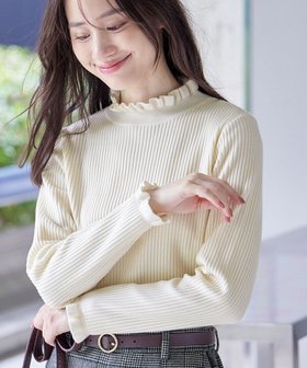 【ティアクラッセ/Tiaclasse】の【洗える】 フリル衿ニットトップス 人気、トレンドファッション・服の通販 founy(ファニー) ファッション Fashion レディースファッション WOMEN トップス・カットソー Tops/Tshirt ニット Knit Tops アクセサリー Accessories インナー Inner ウォッシャブル Washable 春 Spring 洗える Washable 秋 Autumn/Fall カーディガン Cardigan シューズ Shoes ジャケット Jacket セーター Sweater チュニック Tunic 長袖 Long Sleeve フリル Frills 冬 Winter A/W・秋冬 Aw・Autumn/Winter・Fw・Fall-Winter 再入荷 Restock/Back In Stock/Re Arrival おすすめ Recommend NEW・新作・新着・新入荷 New Arrivals ビジネス 仕事 通勤 Business |ID:prp329100003675394