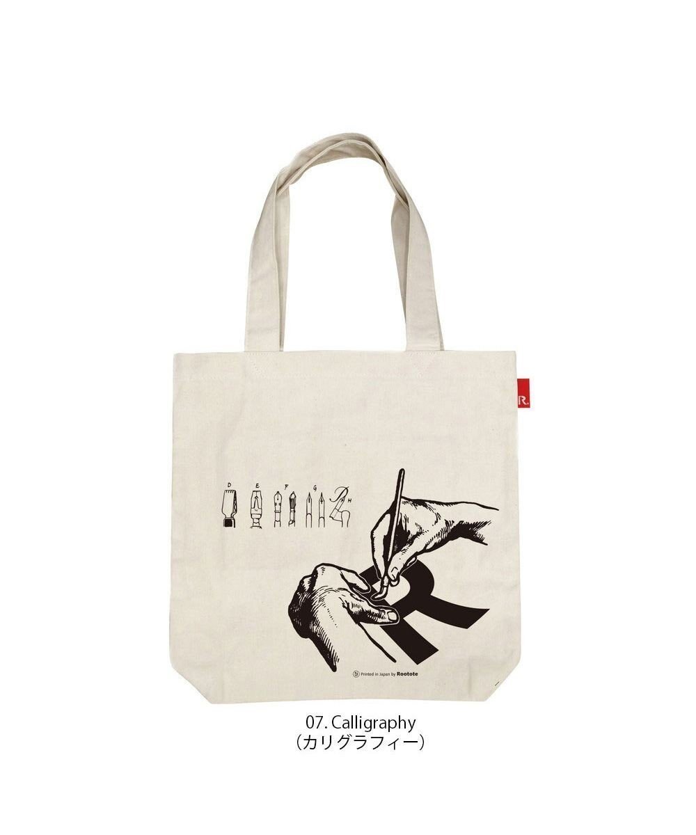 【ルートート/ROOTOTE】の1888【A4ファイル収納】SC.トール.Printed in Japan-A インテリア・キッズ・メンズ・レディースファッション・服の通販 founy(ファニー) 　ファッション　Fashion　レディースファッション　WOMEN　バッグ　Bag　カメラ　Camera　シンプル　Simple　ハンカチ　Handkerchief　ハンド　Hand　ブロック　Block　プリント　Print　ベーシック　Basic　ポケット　Pocket　ランダム　Random　NEW・新作・新着・新入荷　New Arrivals　07:カリグラフィー|ID: prp329100003680153 ipo3291000000025150252