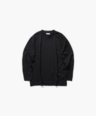 【エイトン/ATON】のSUVIN60/2 オーバーサイズ L/S Tシャツ - UNISEX BLACK|ID: prp329100003683065 ipo3291000000024189104